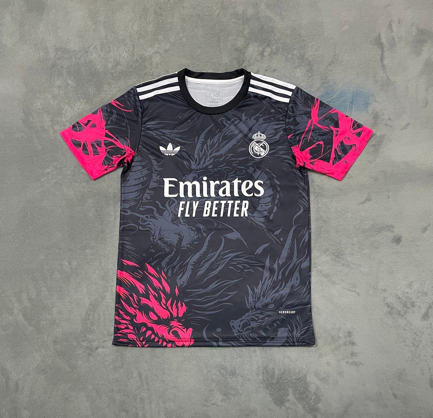 Real Madrid "Red Dragon" Football Shirt