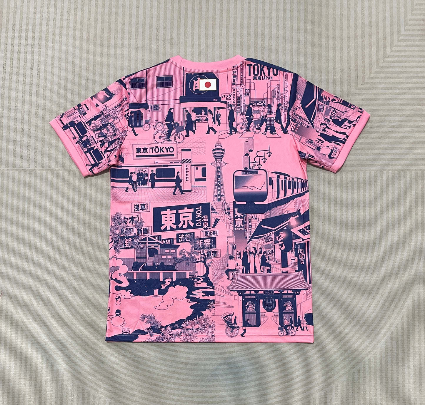 Japan "Pink Tokyo" Football Shirt