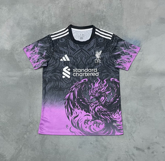 Liverpool Concept Dragon Purple Football Shirt