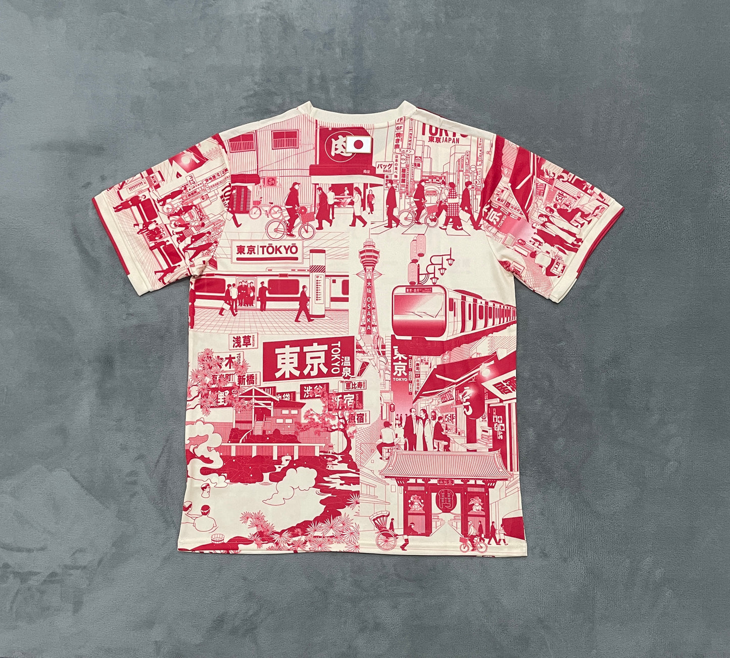 Japan "Pink Tokyo" Football Shirt