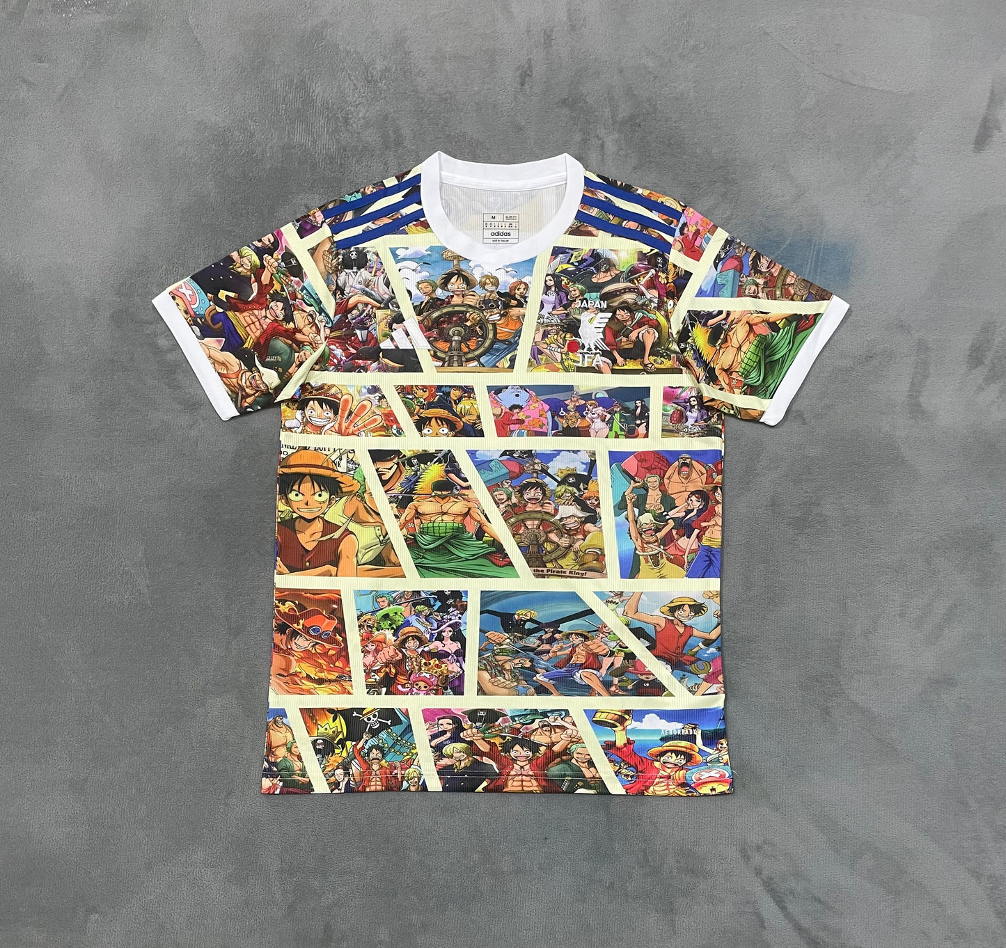 Japan X Onepiece Manga Page Football Shirt