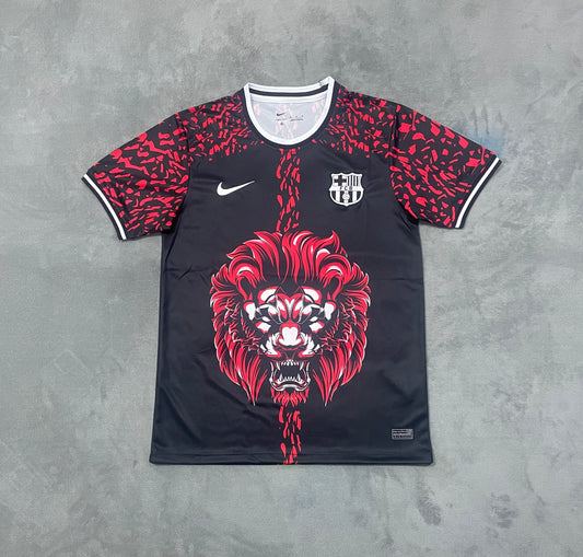 FC Barcelona Red Lion Concept Football Shirt