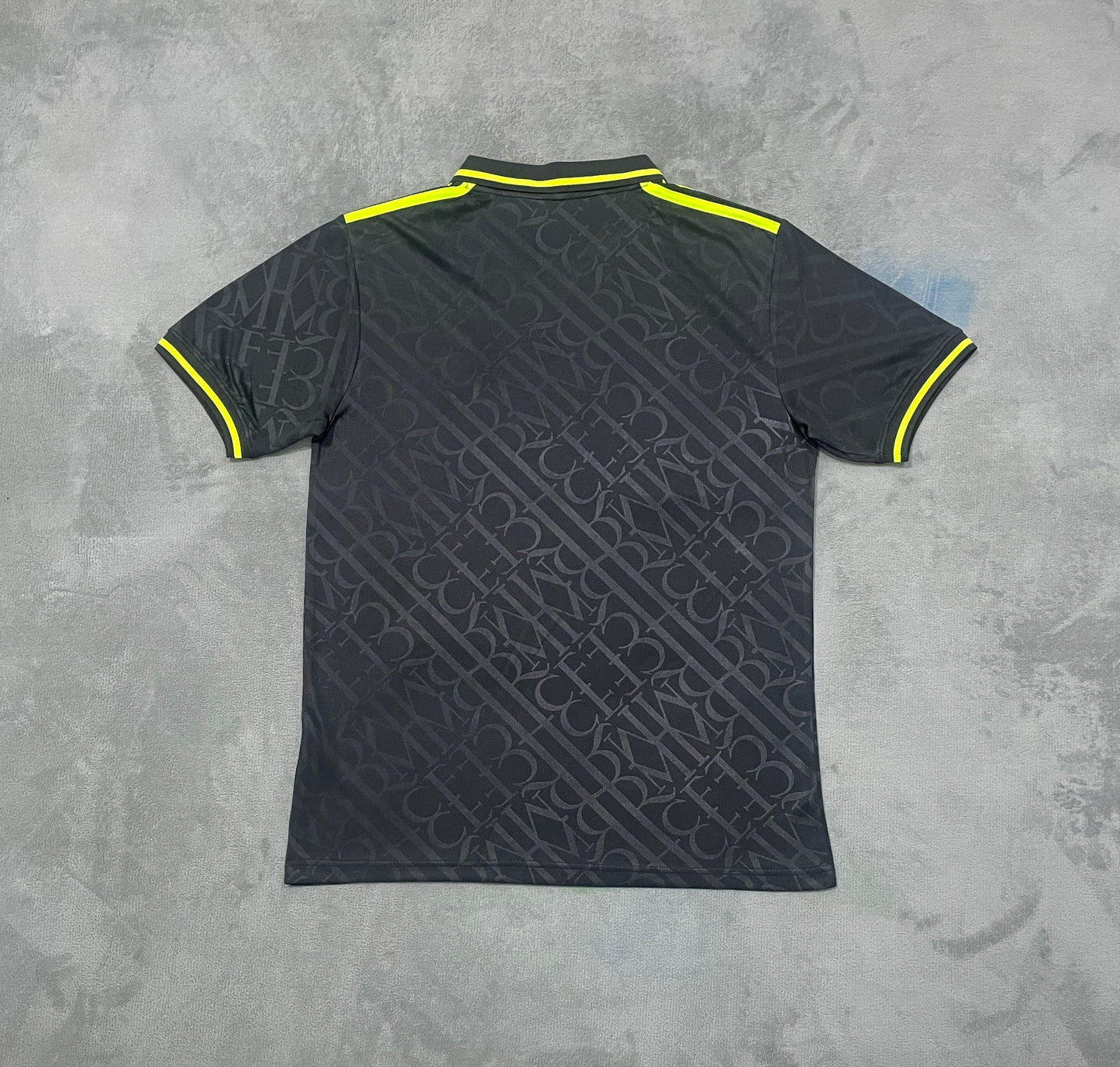 Real Madrid Black&Yellow Football Shirt