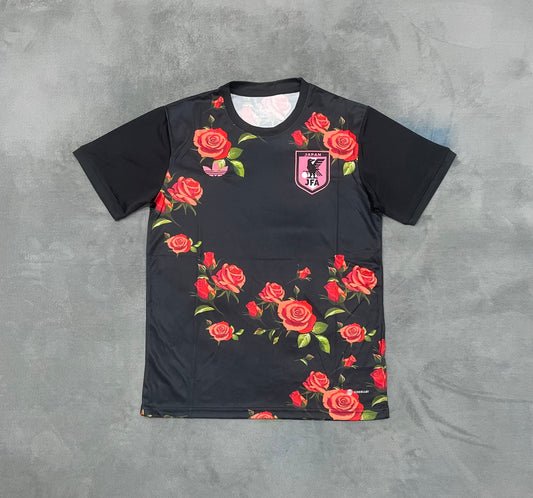 Japan "Red Rose" Football Shirt