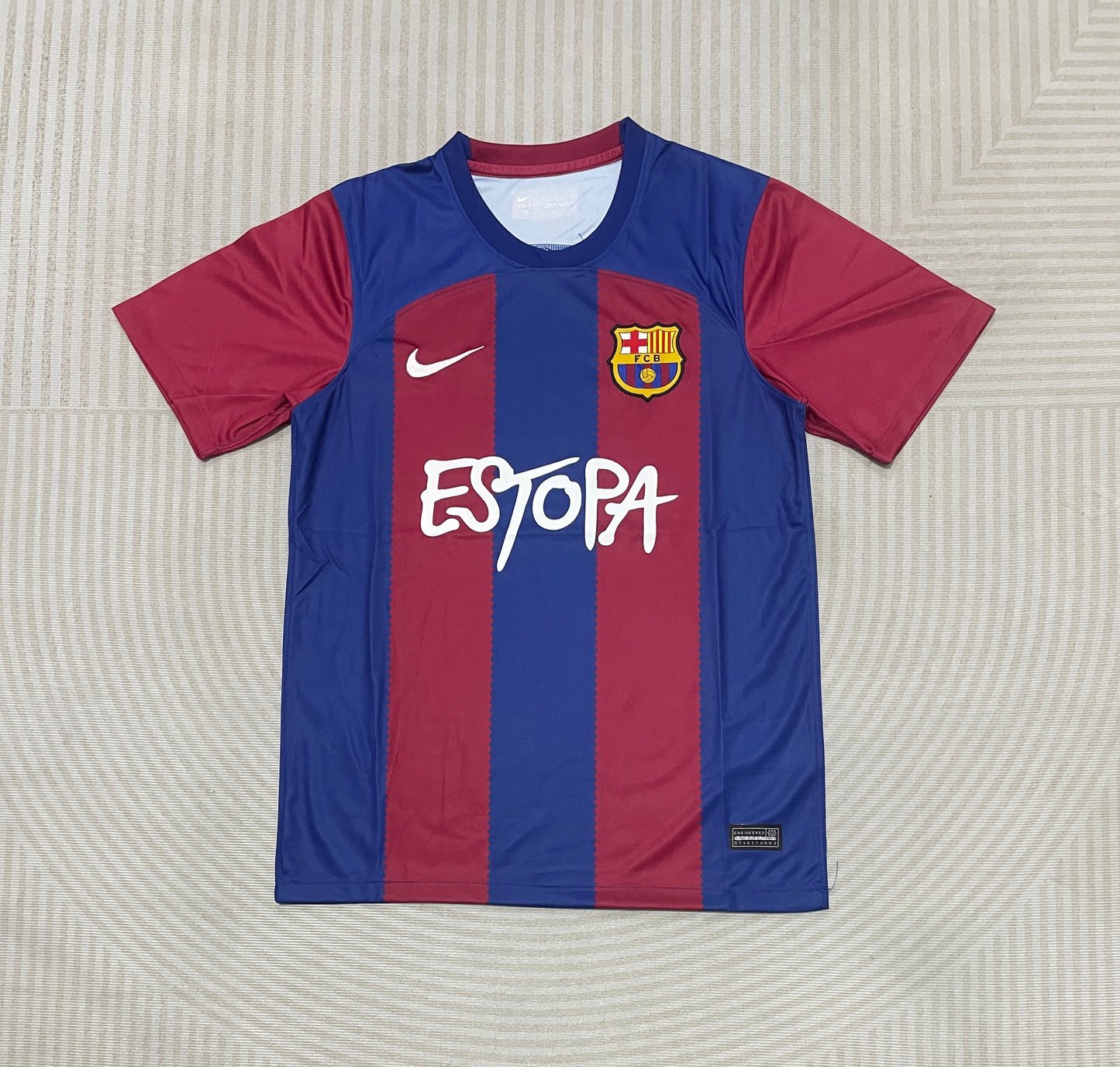 FC Barcelona Home "Estopia" Football Shirt