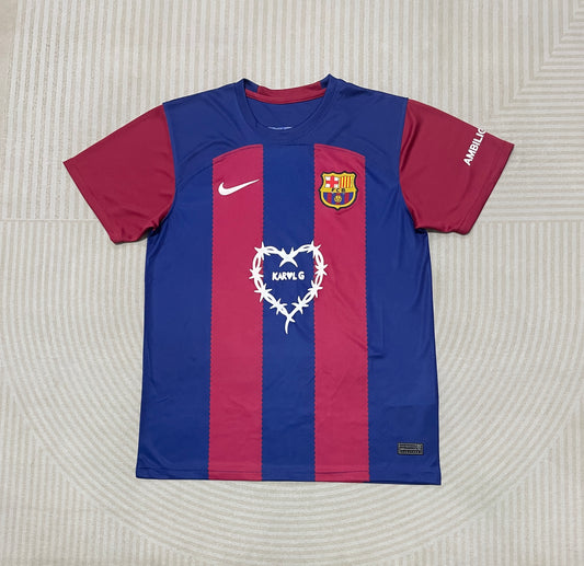 FC Barcelona Home "Heart" Football Shirt