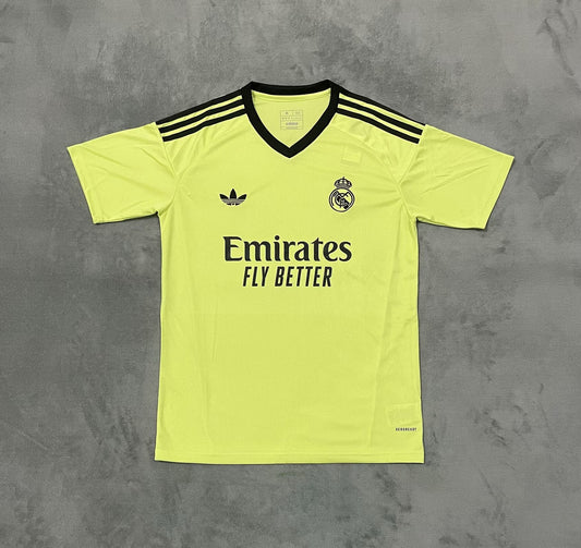 Real Madrid Yellow Football Shirt