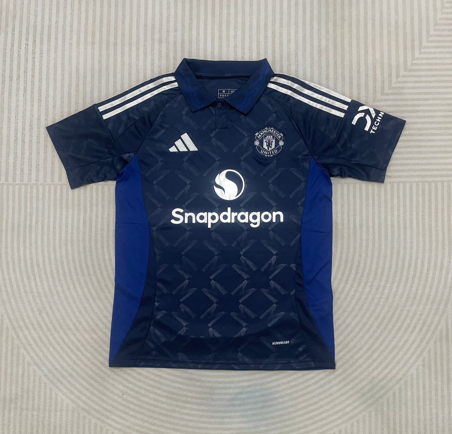 Manchester United Away Blue Football Shirt