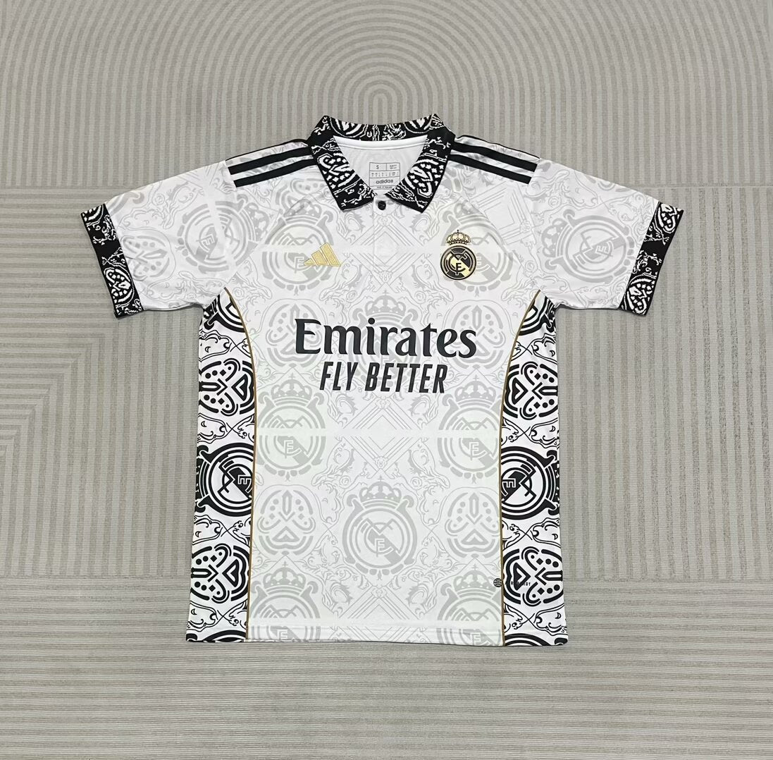 Real Madrid Polo Football Shirt