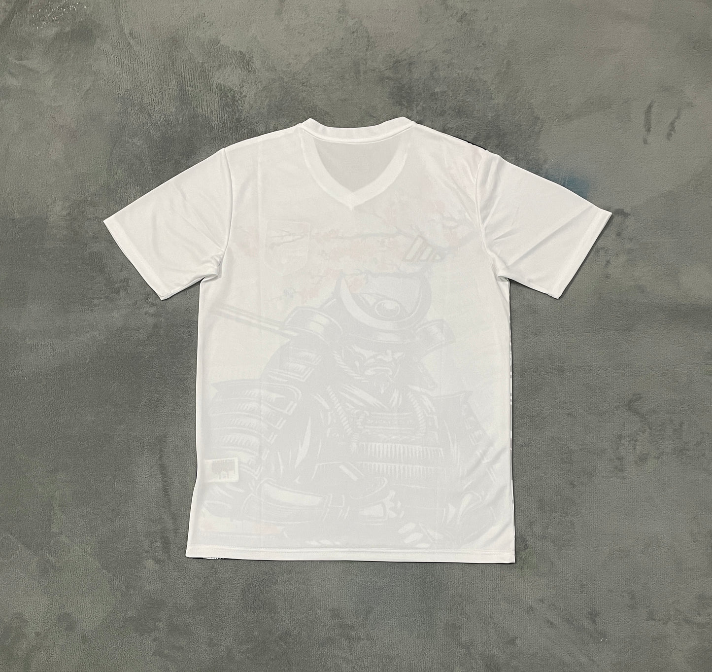 Japan "Samurai Armor" White Football Shirt