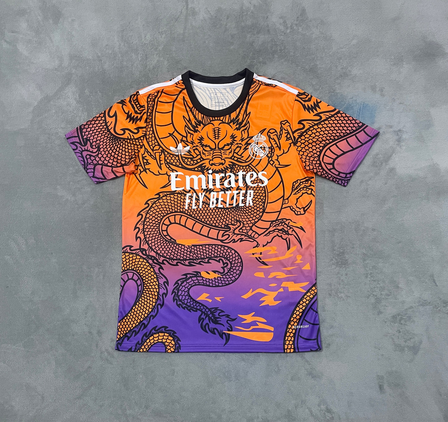 Real Madrid "Orange Dragon" Football Shirt