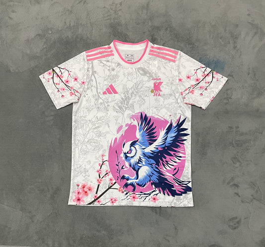 Japan "Pink Eagle" Football Shirt