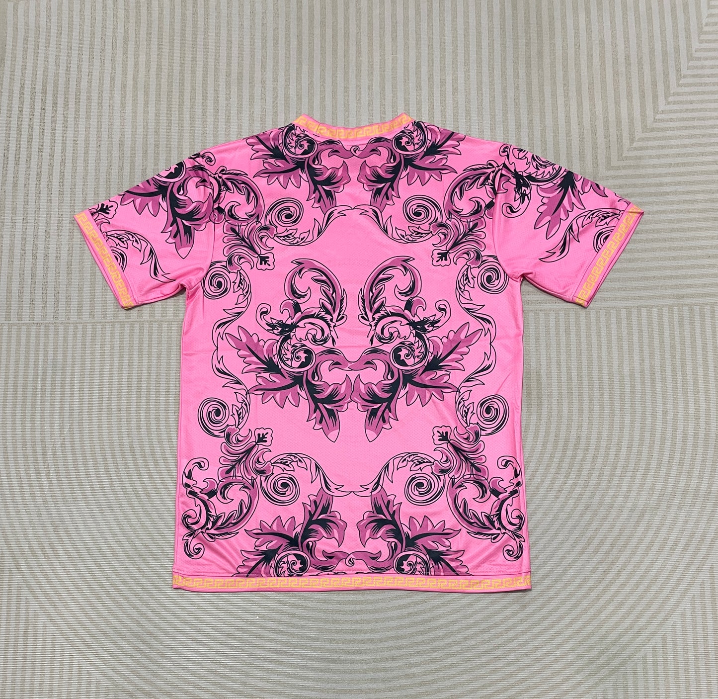 Italy Concept Versace Pink Football Shirt