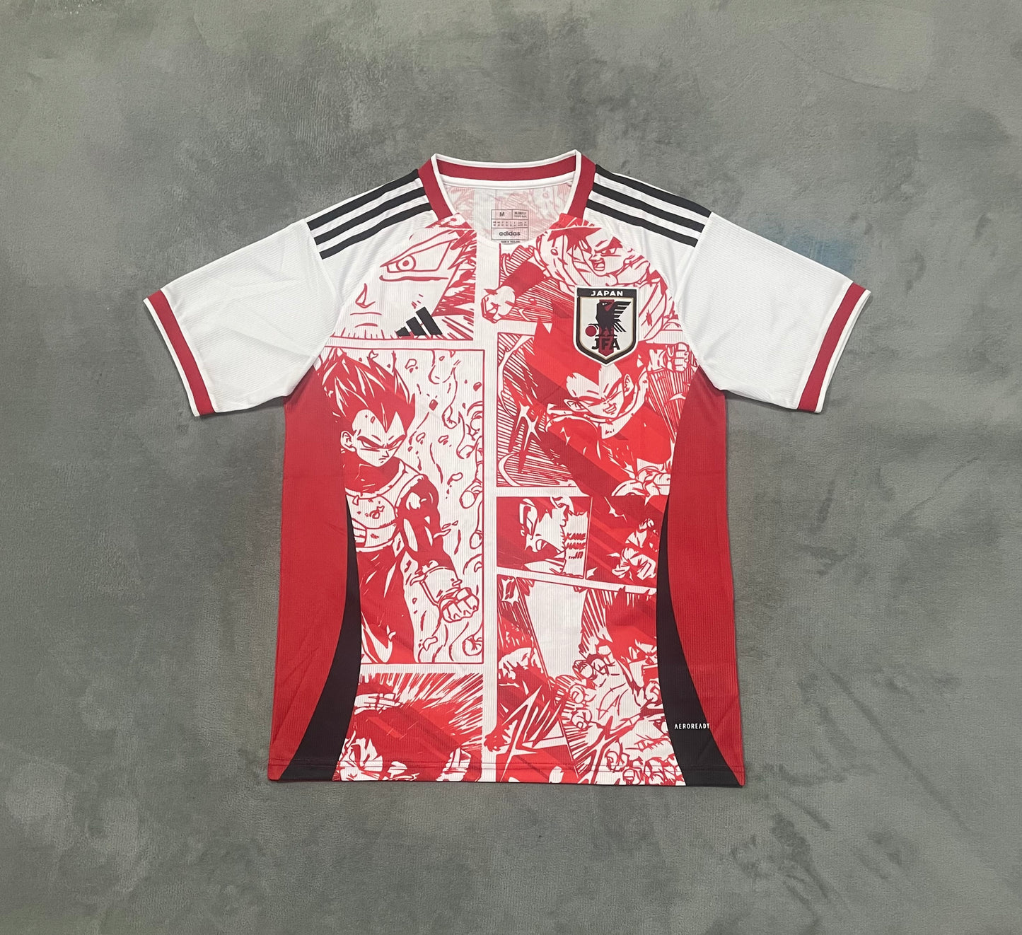 Japan "Red Manga Page" Football Shirt