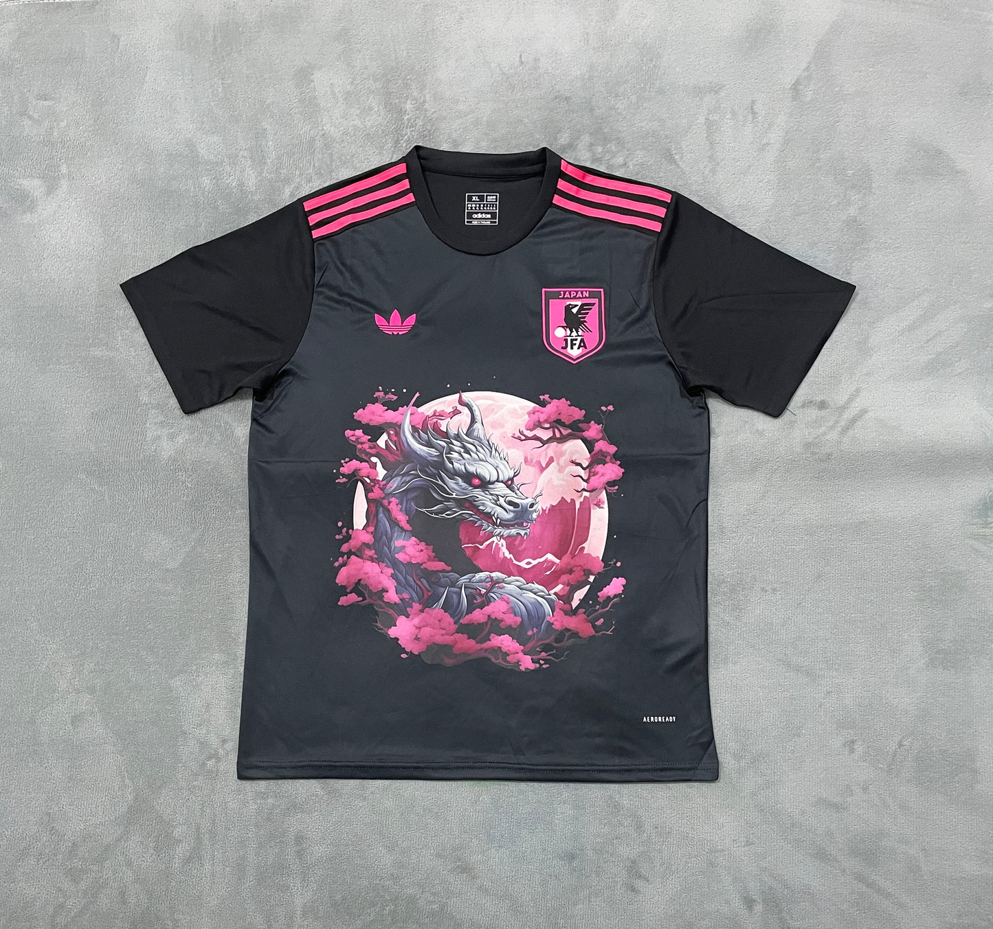 Japan "Pink Eyes Dragon" Football Shirt