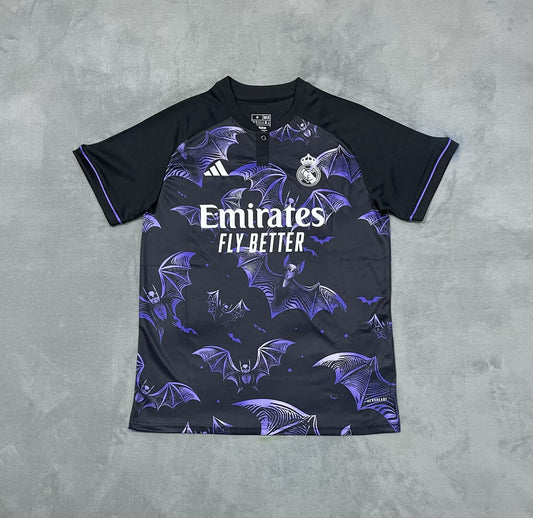 Real Madrid Purple Design Football Shirt