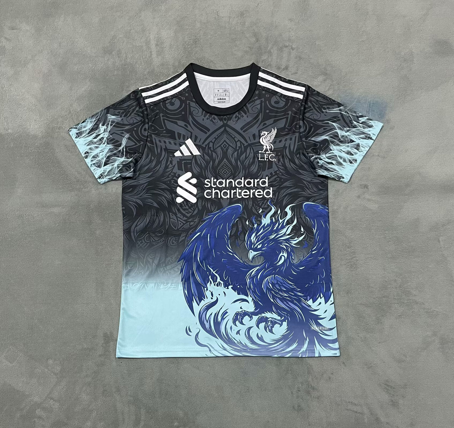 Liverpool Concept Dragon Blue Football Shirt