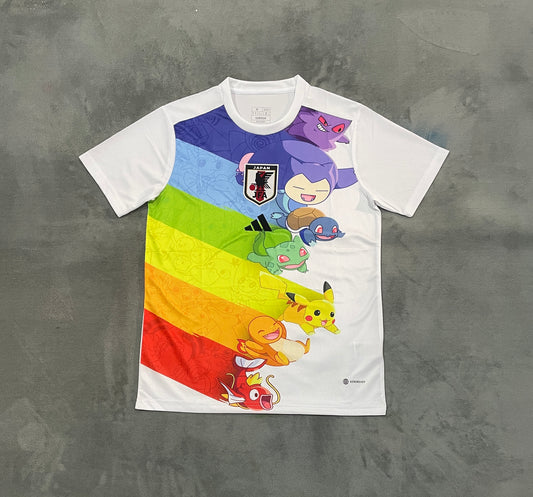 Japan "Pikachu White" Football Shirt