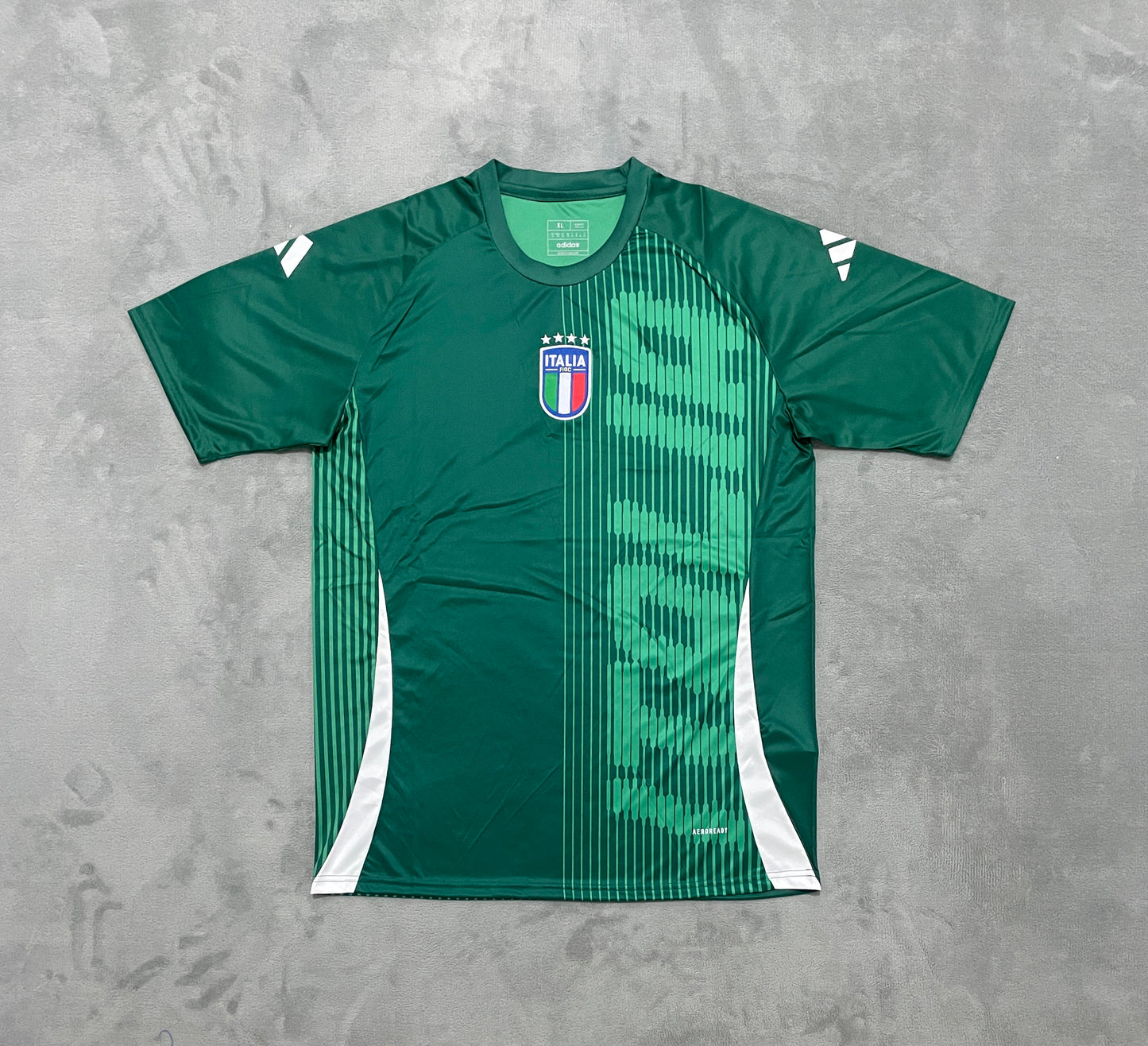 Italy Concept Green Football Shirt