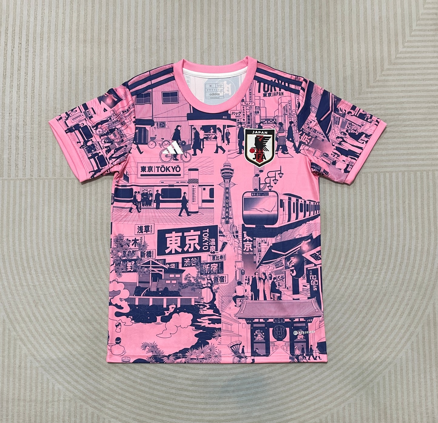 Japan "Pink Tokyo" Football Shirt