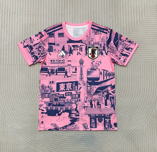 Japan "Pink Tokyo" Football Shirt