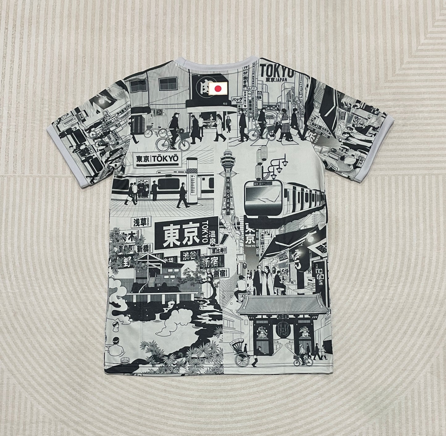 Japan "Tokyo Train" Football Shirt