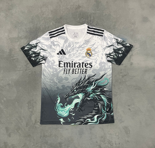 Real Madrid Green Dragon Football Shirt