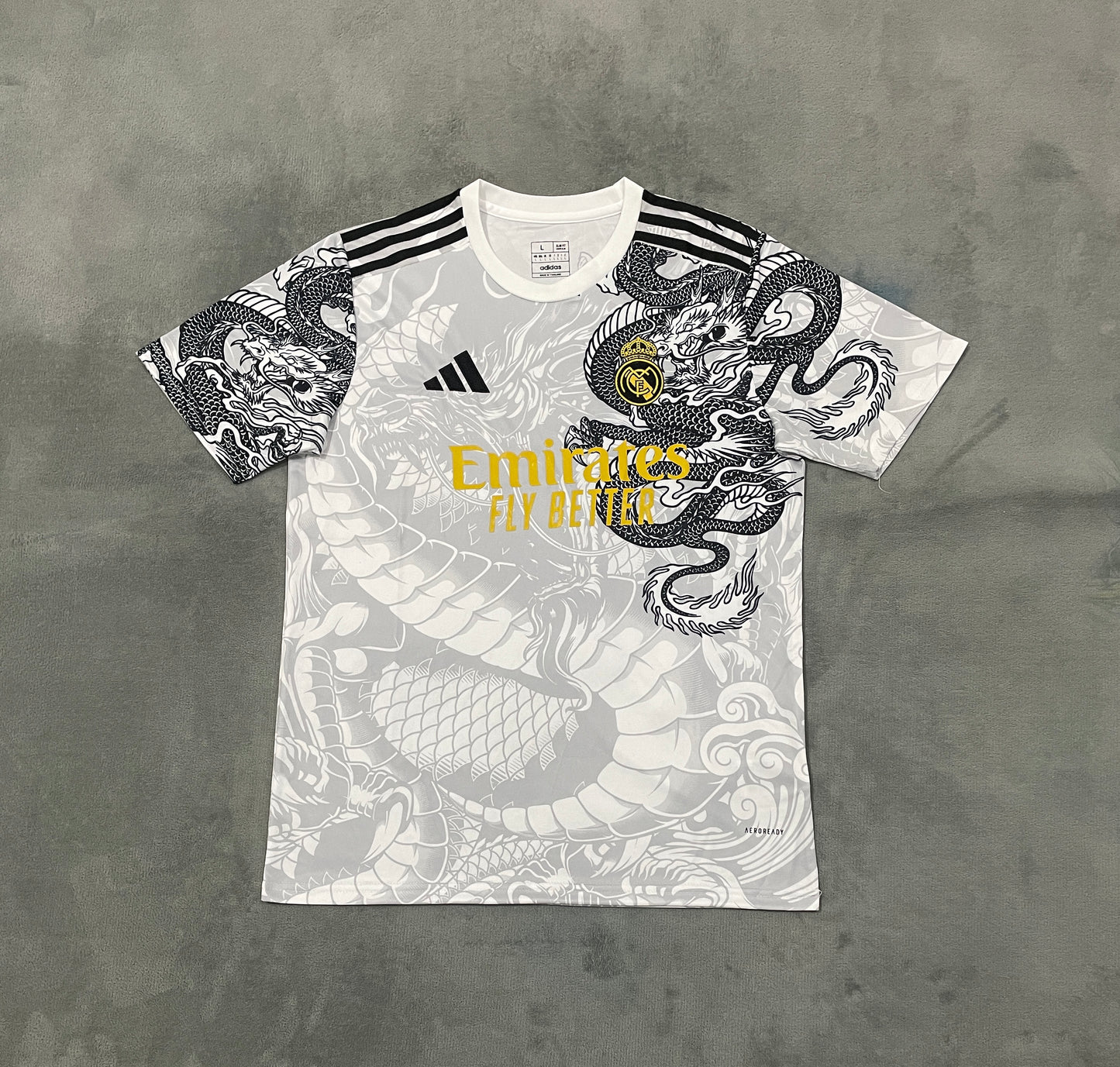 Real Madrid Dragon Football Shirt