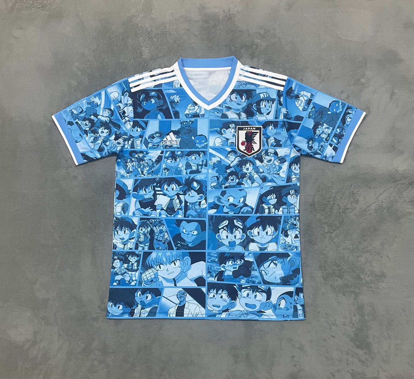 Japan X Anime Blue Football Shirt