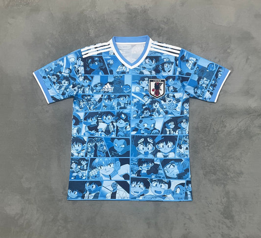 Japan X Anime Blue Football Shirt