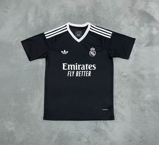 Real Madrid Blackout Football Shirt