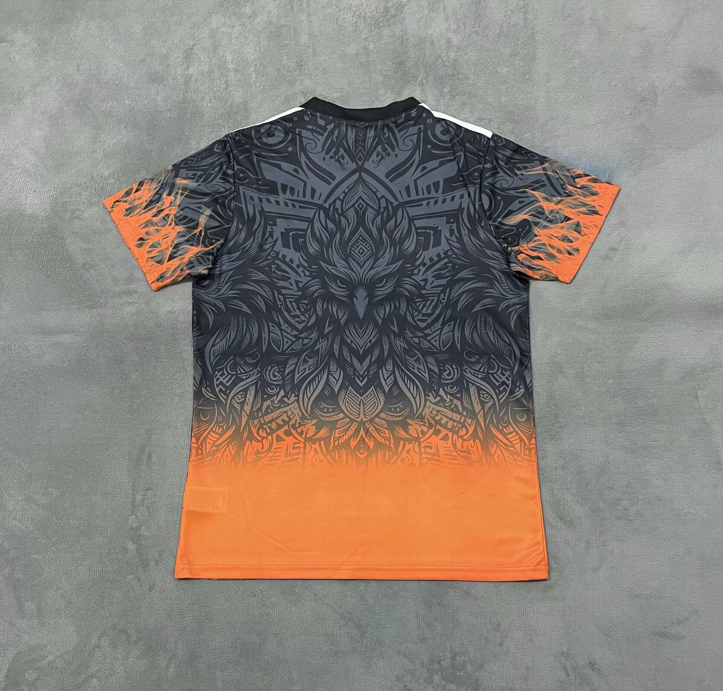 Liverpool Concept Dragon Orange Football Shirt