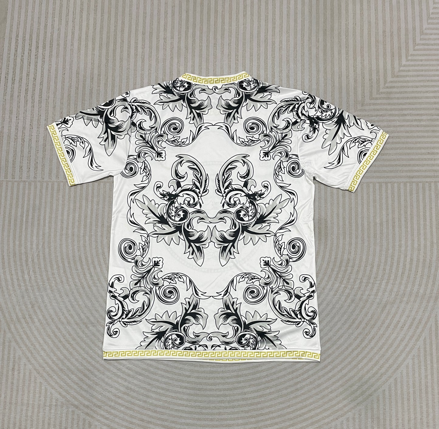 Italy Concept Versace White Football Shirt