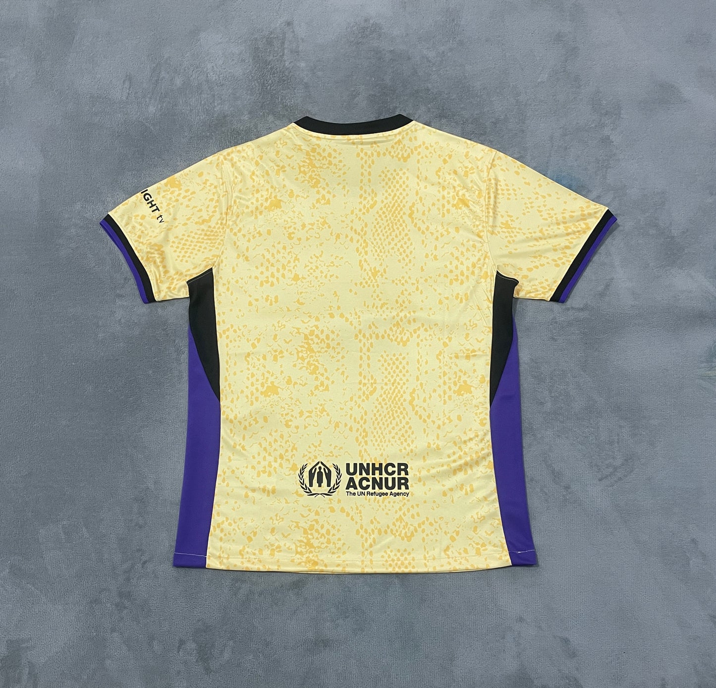 FC Barcelona Yellow Concept  Football Shirt