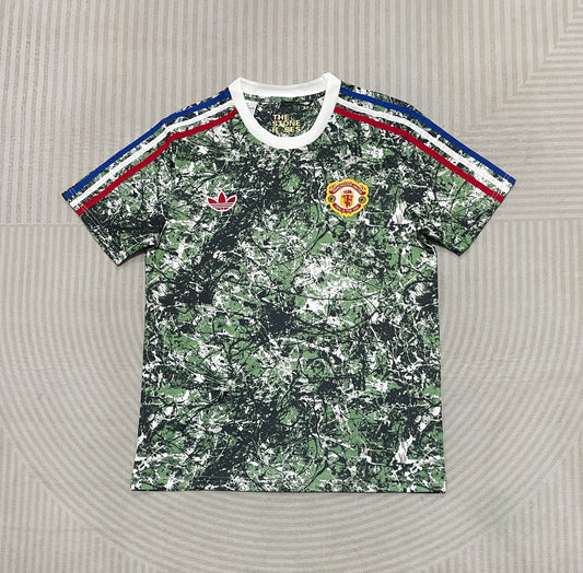 Manchester United X Stone roses Football Shirt