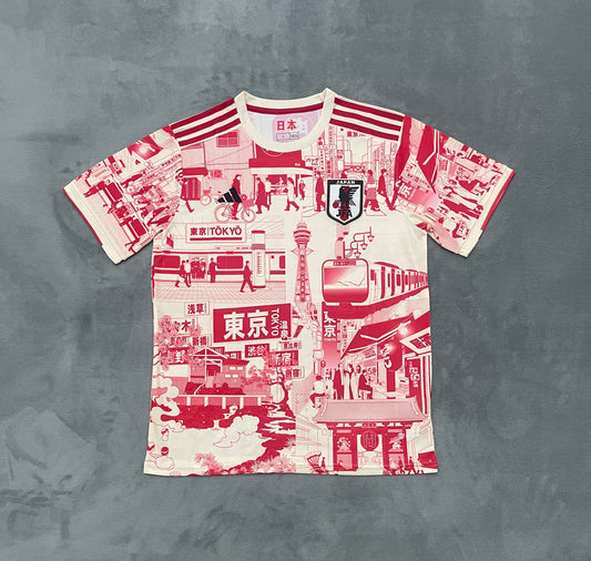 Japan "Pink Tokyo" Football Shirt