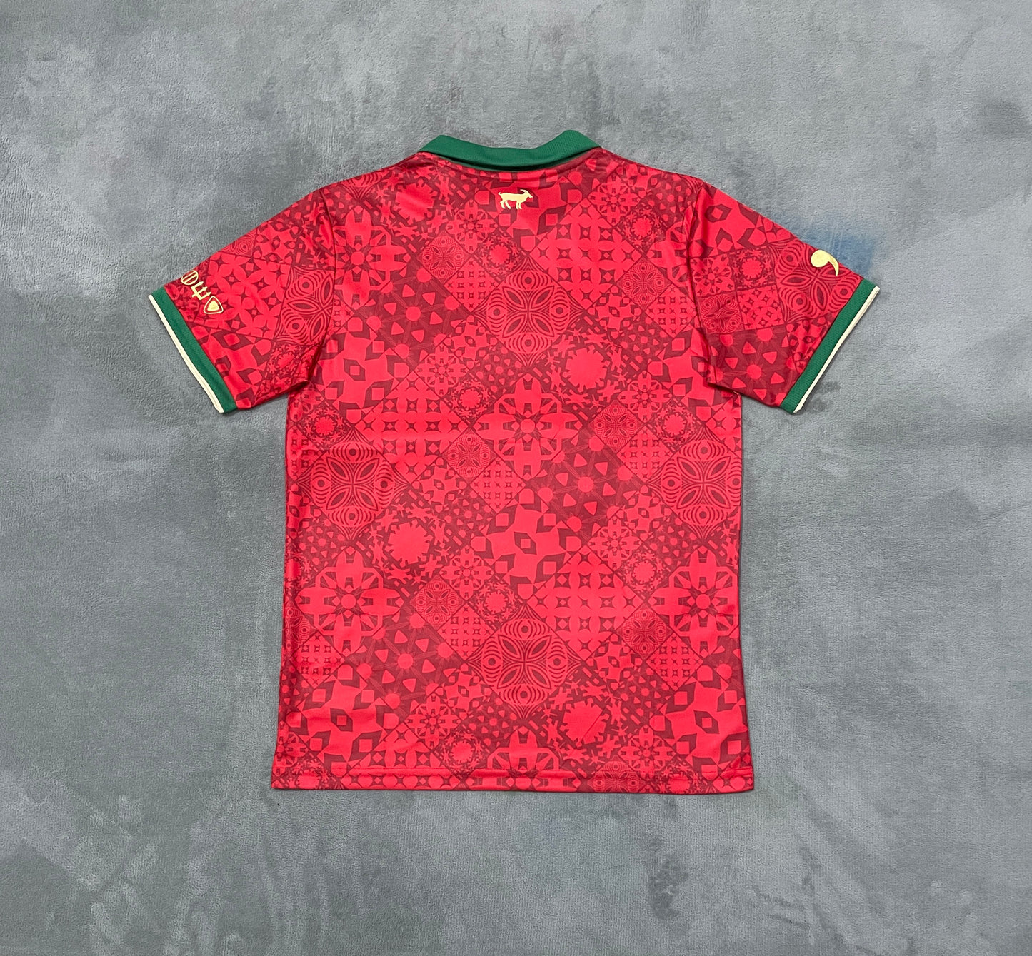 Portugal Concept Red Football Shirt