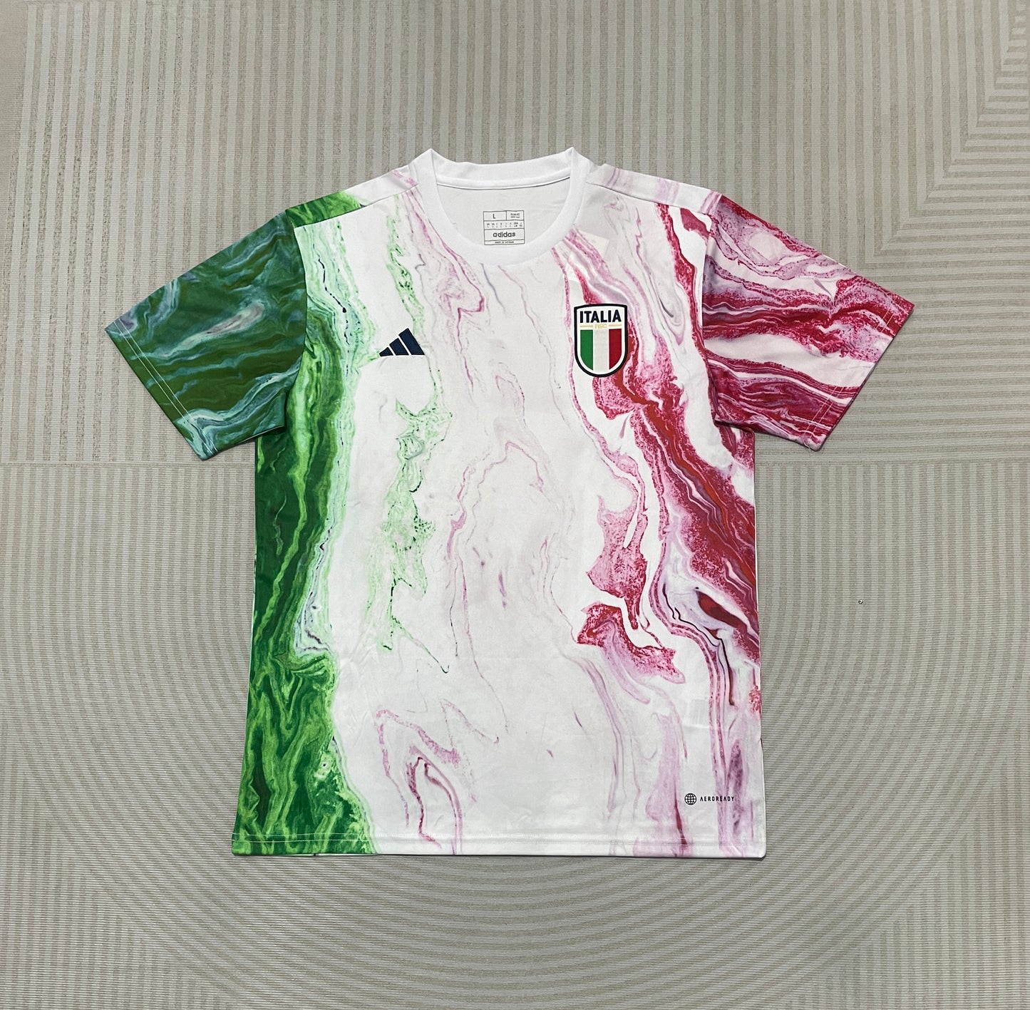 Italy Paint Flag Football Shirt