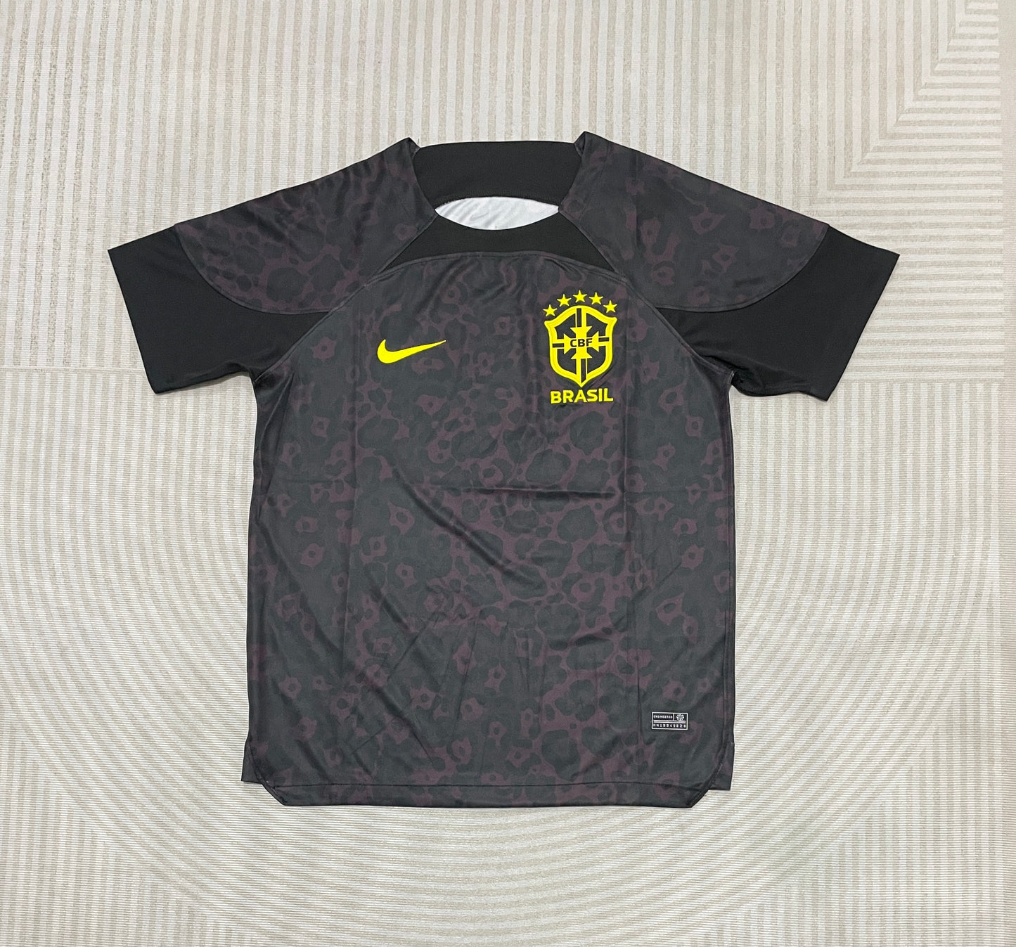 Brazil Golden BadgeFootball Shirt