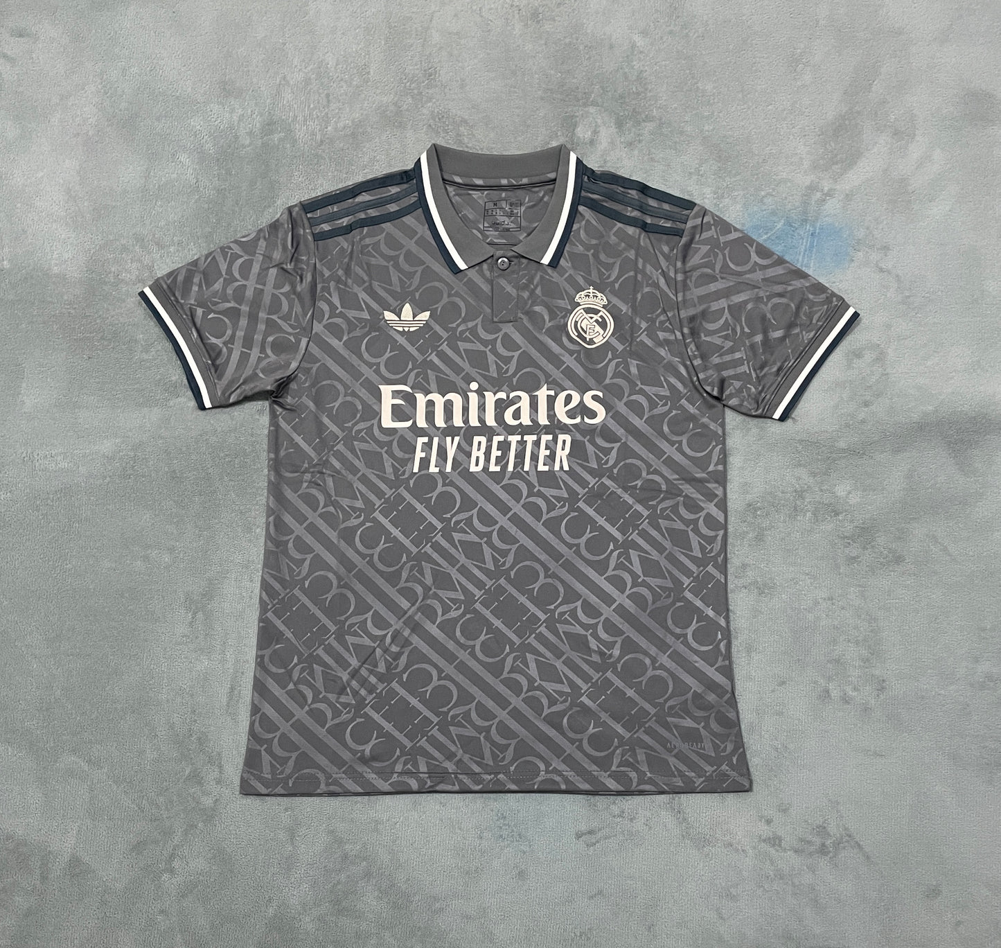 Real Madrid Gray  Football Shirt