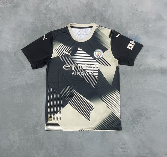 Manchester City "Black and Grey" Football Shirt